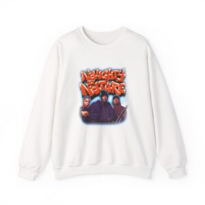 Naughty by Nature Airbrush Graffiti Unisex Heavy Blend™ Crewneck Sweatshirt