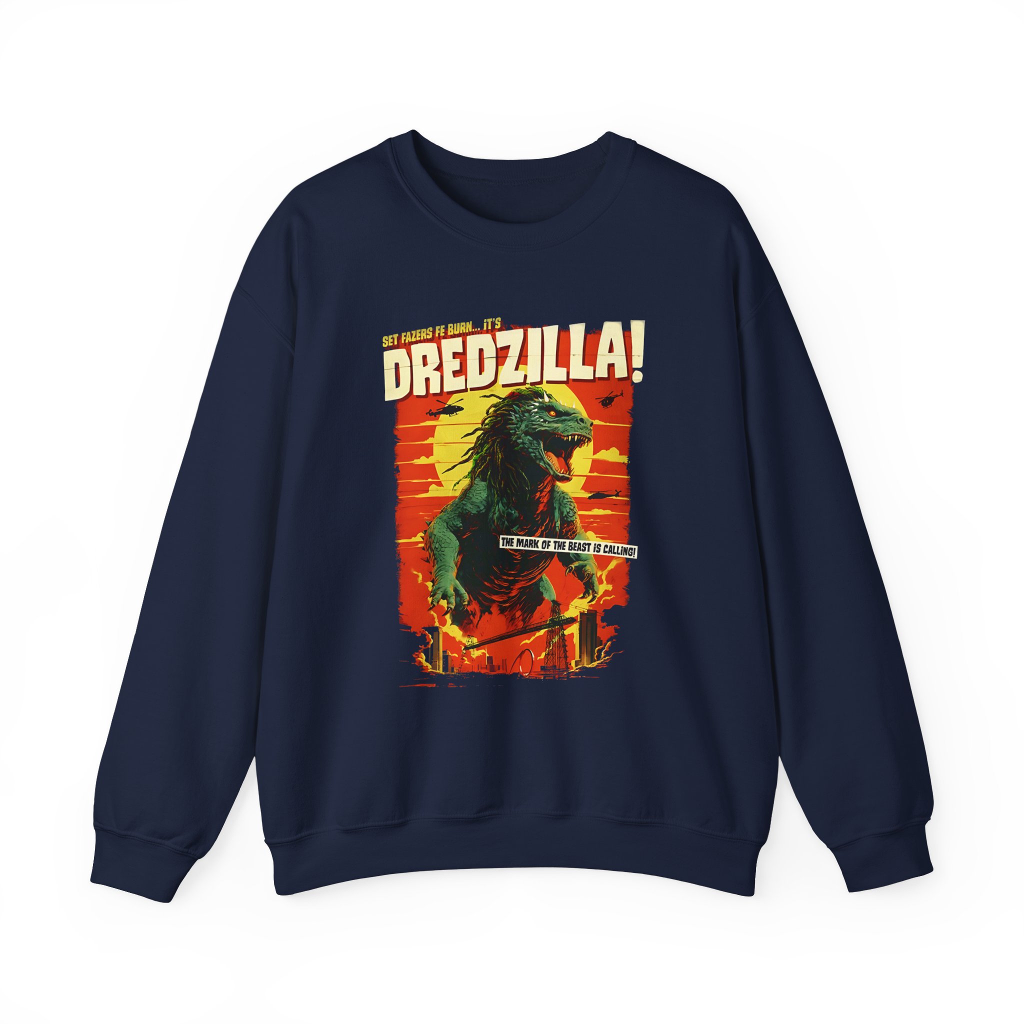 Skindred Dredzilla Unisex Heavy Blend™ Crewneck Sweatshirt - Image 5