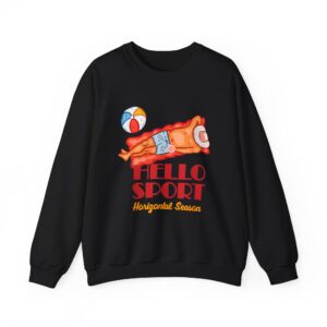 Hello Sport Horizontal Season Unisex Heavy Blend™ Crewneck Sweatshirt