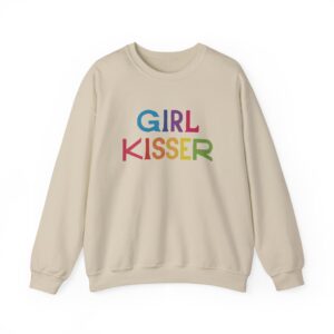Girl in Red Girl Kisser Unisex Heavy Blend™ Crewneck Sweatshirt