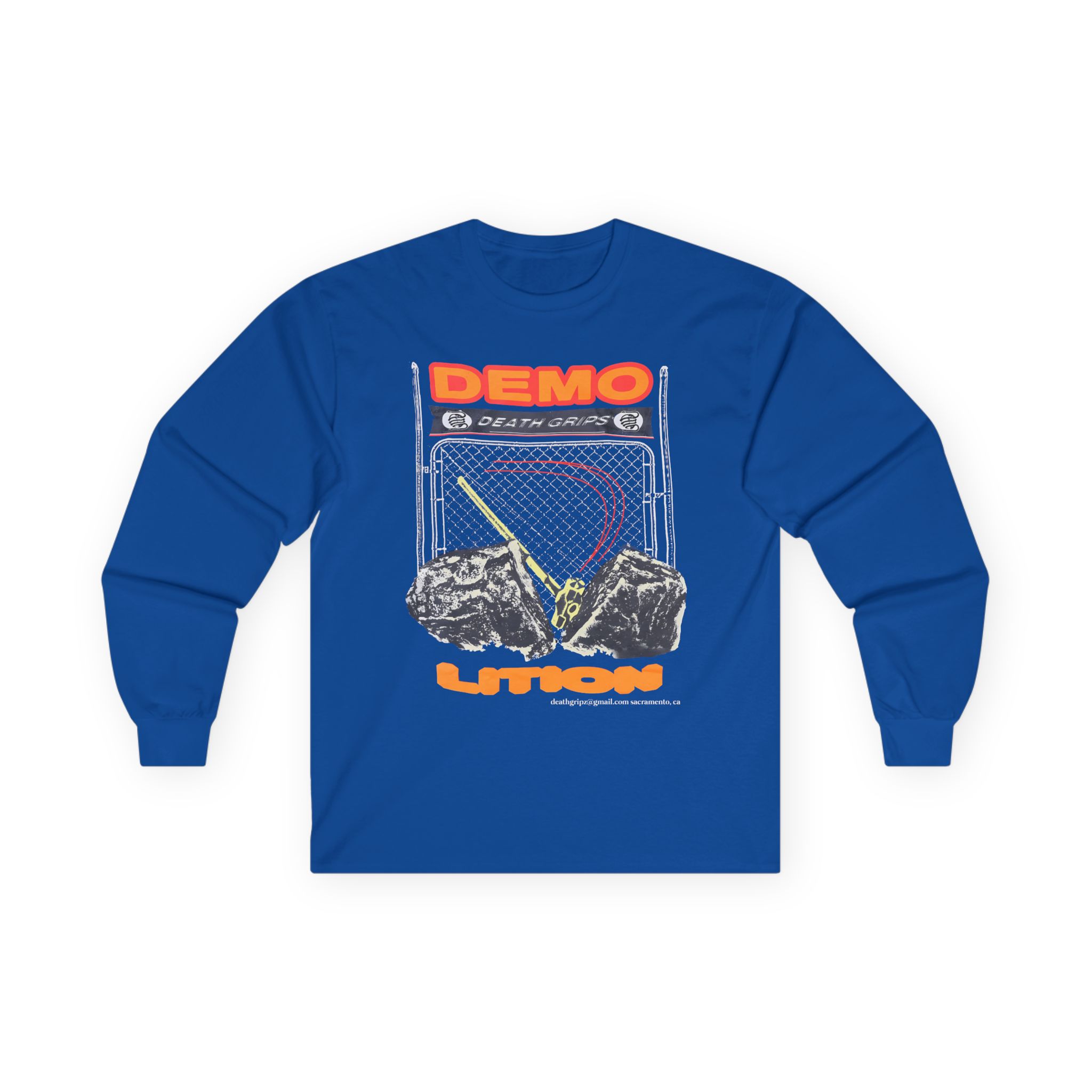 Death Grips Demolition Unisex Ultra Cotton Long Sleeve Tee - Image 11