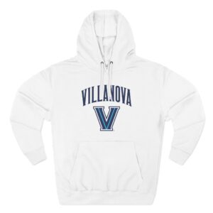 Villanova Wildcats Wordmark Logo Three-Panel Fleece Hoodie