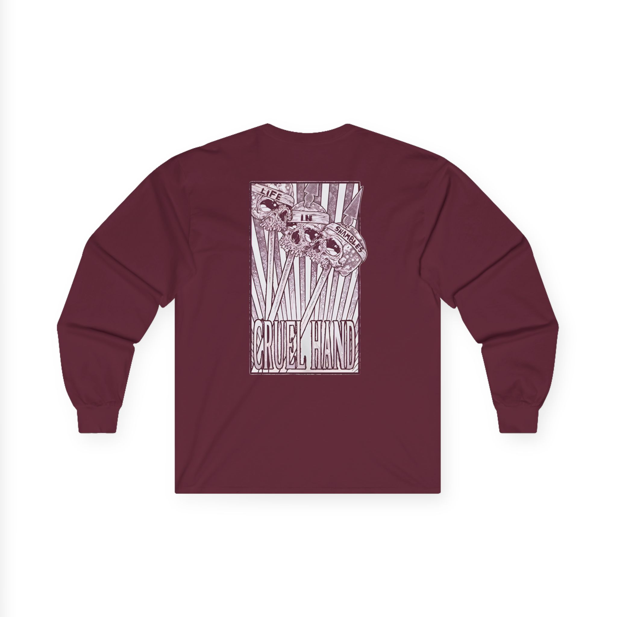 Cruel Hand Shambles Unisex Ultra Cotton Long Sleeve Tee - Image 4