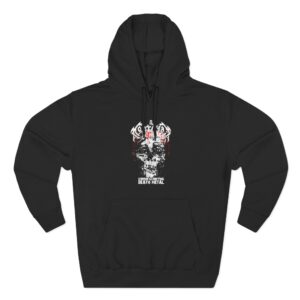 Mortician Horror Glorifying Death Metal Three-Panel Fleece Hoodie