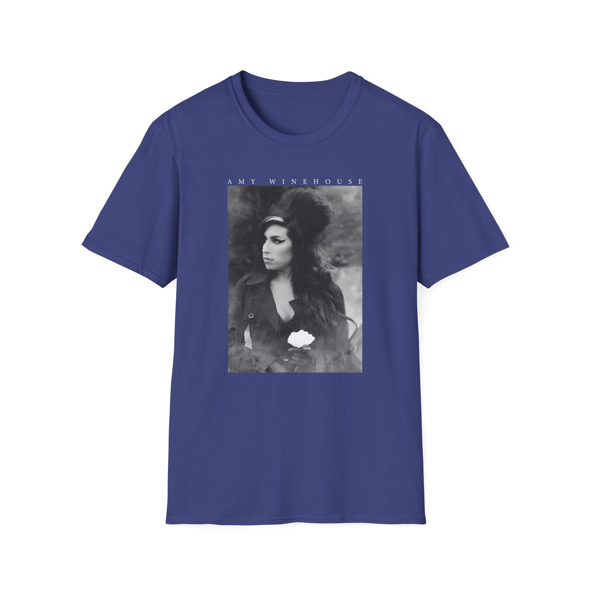 AWH Flower Portrait Unisex Softstyle T-Shirt - Image 15