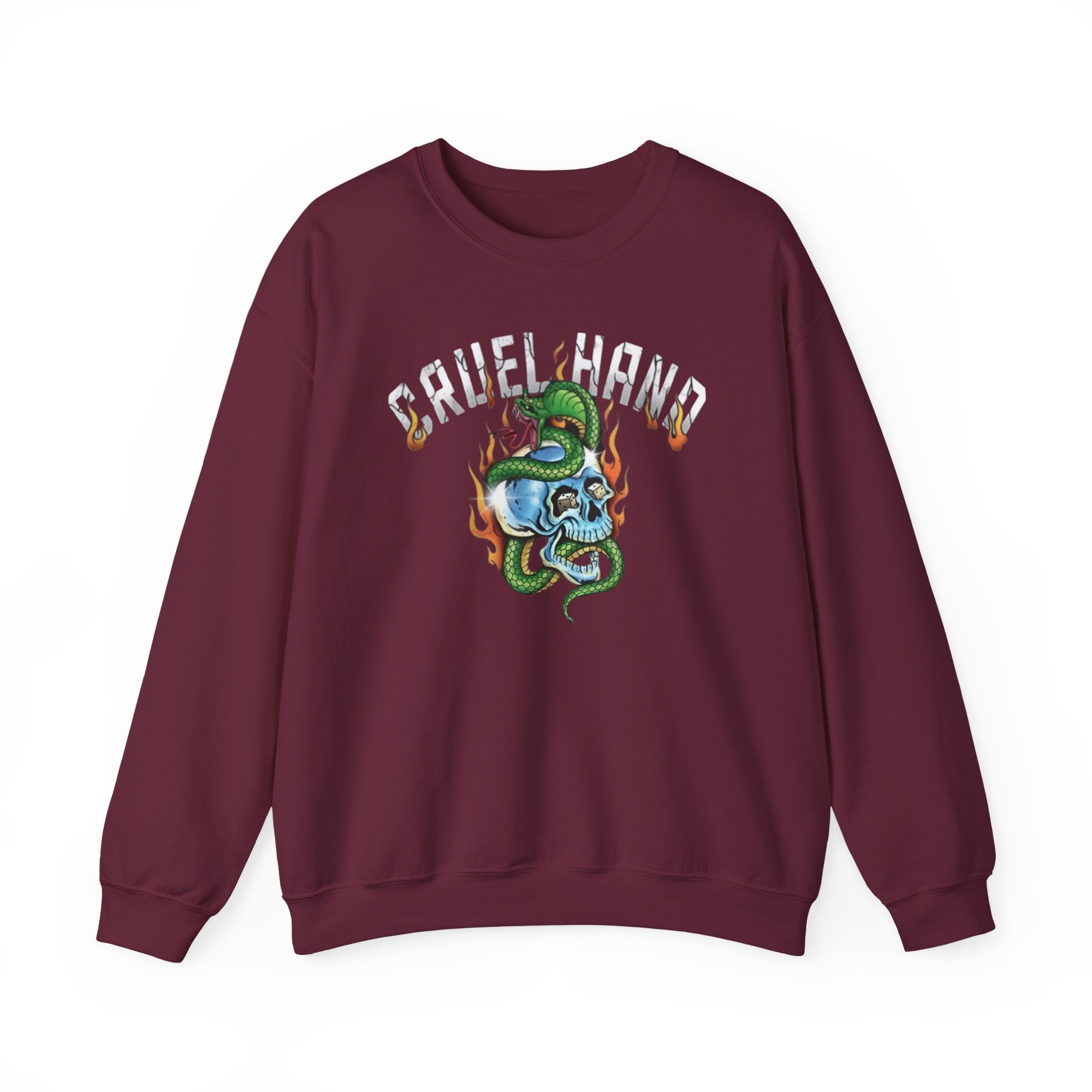 Cruel Hand Cobra Color Unisex Heavy Blend™ Crewneck Sweatshirt - Image 3