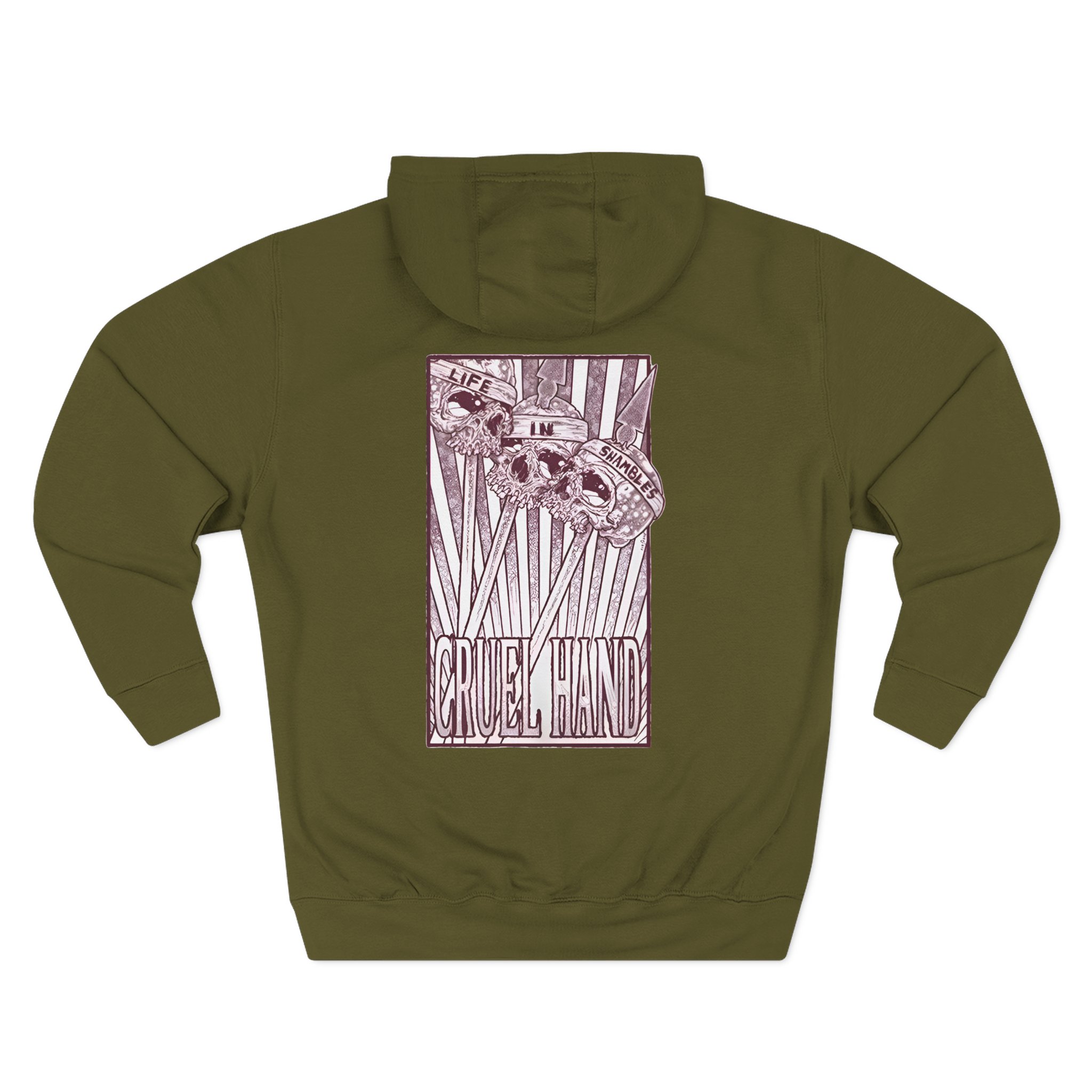 Cruel Hand Shambles Three-Panel Fleece Hoodie - Image 6