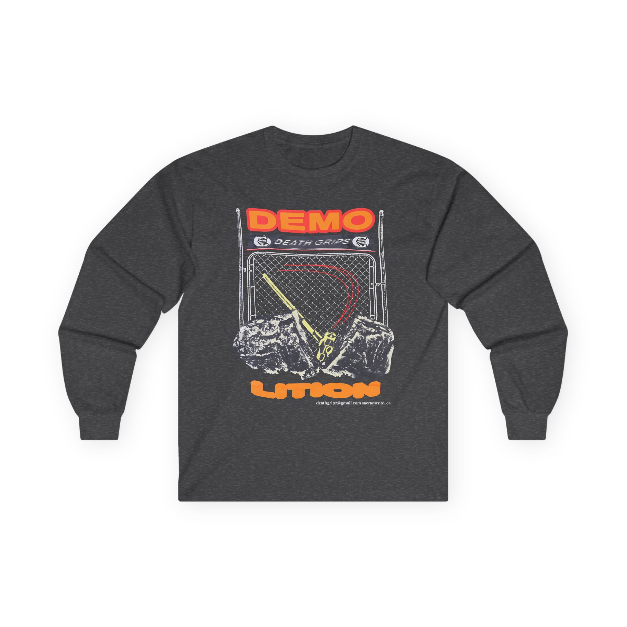 Death Grips Demolition Unisex Ultra Cotton Long Sleeve Tee - Image 9
