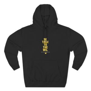 Wu Tang Clan BE TRUE Three-panel Fleece Hoodie