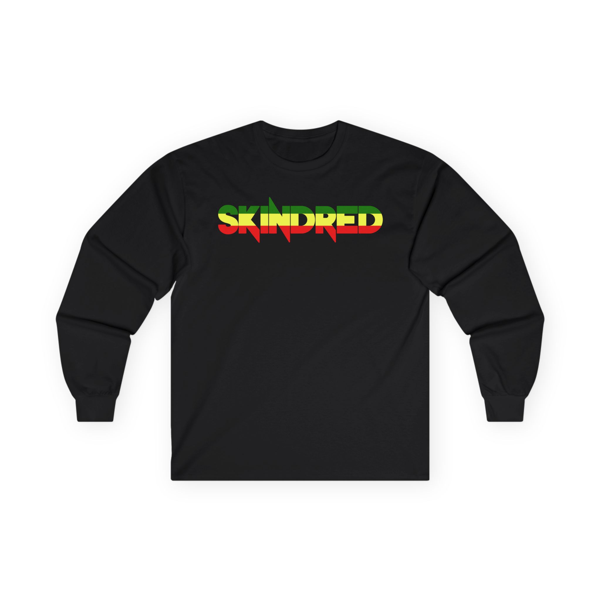 Skindred Rasta Logo Unisex Ultra Cotton Long Sleeve Tee