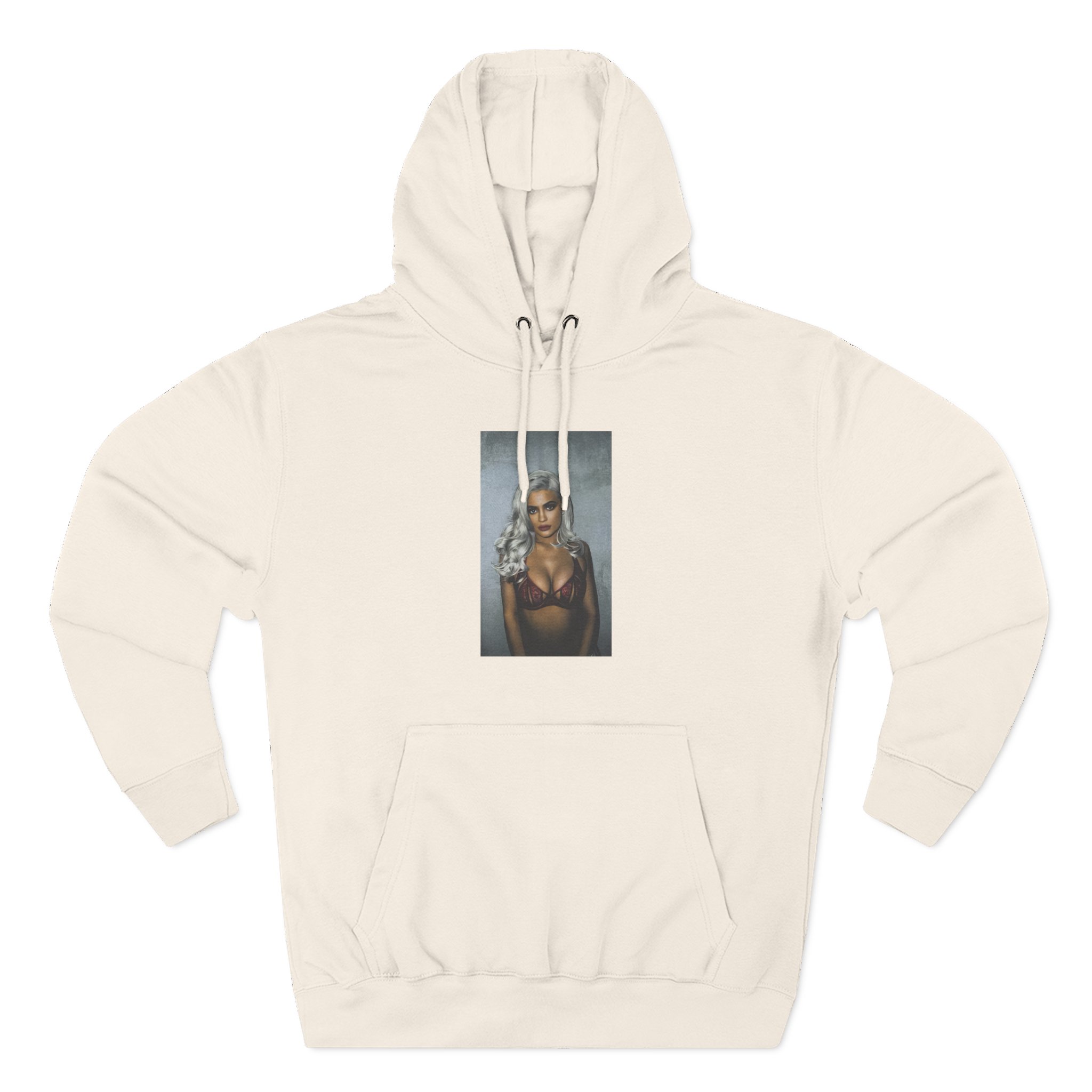 Kylie Jenner Three-Panel Fleece Hoodie - Image 3
