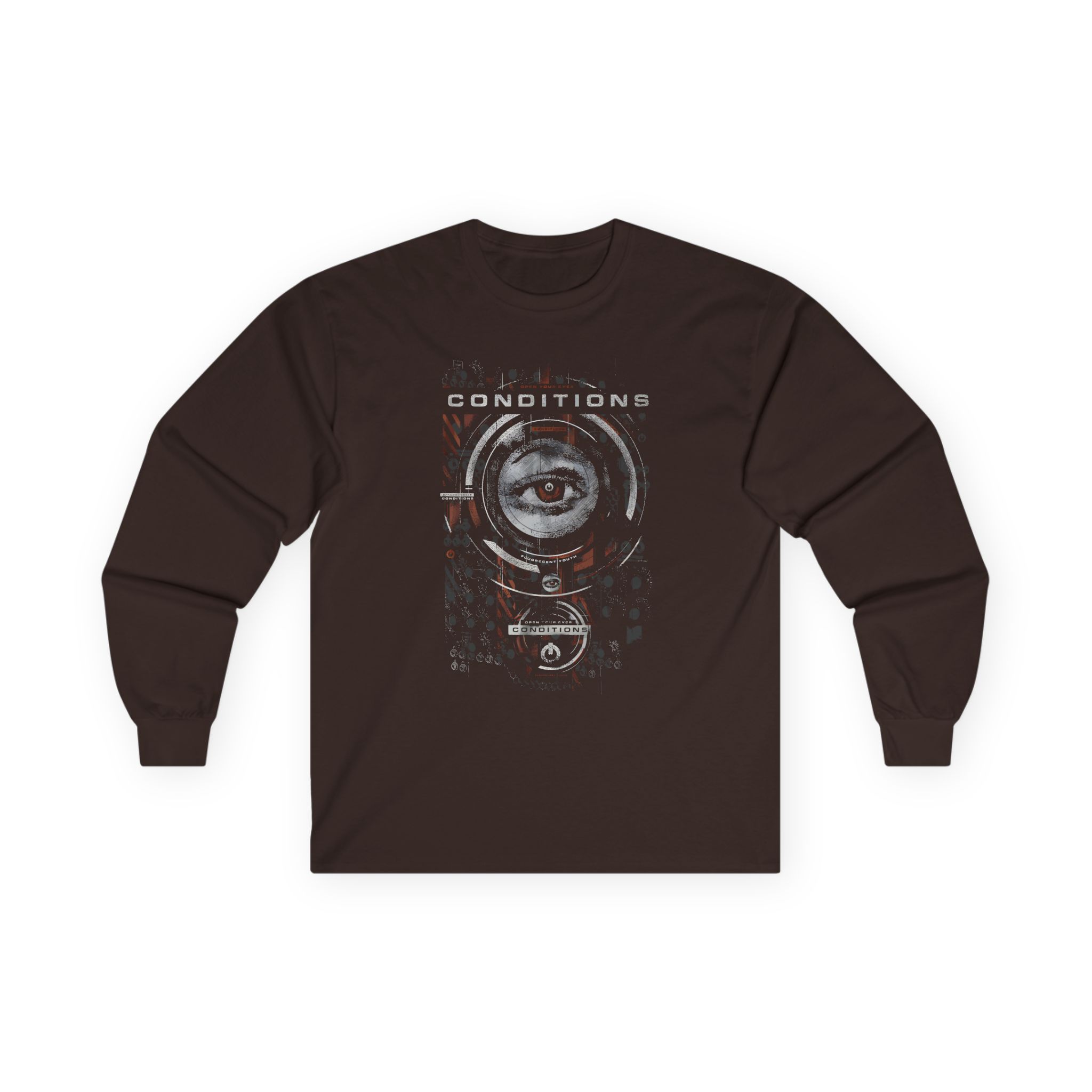 Conditions Eye Unisex Ultra Cotton Long Sleeve Tee - Image 3