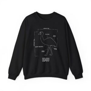 Oversimplified Emu War Unisex Heavy Blend™ Crewneck Sweatshirt