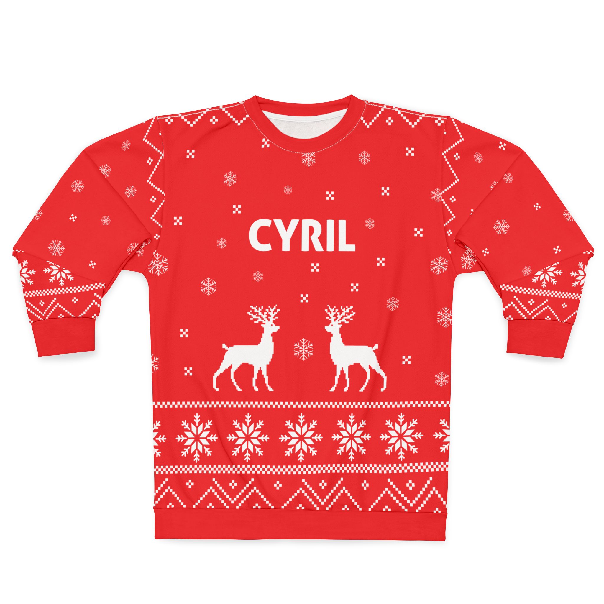 Cyril Unisex Sweatshirt (AOP)