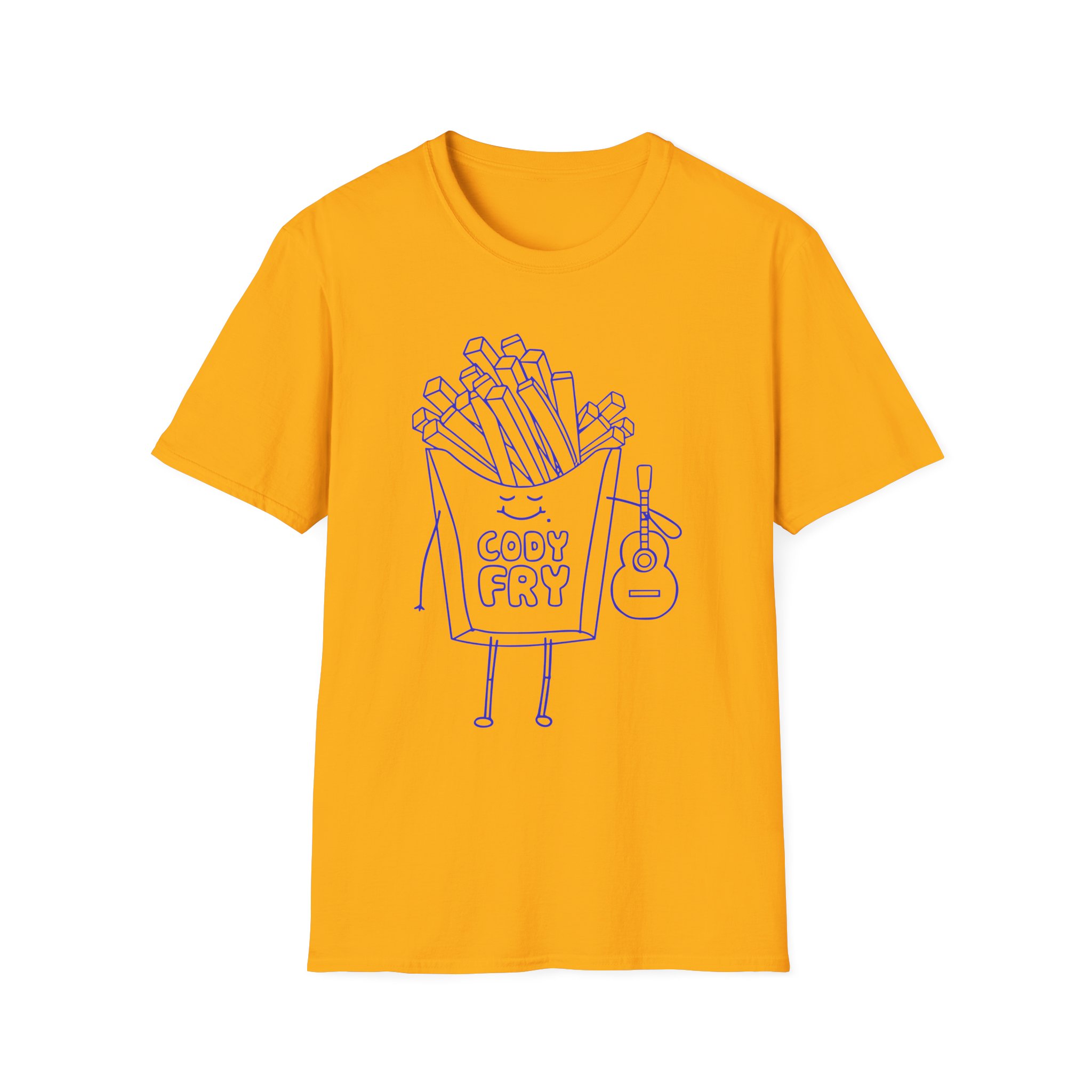 Cody Fry French Fry Unisex Softstyle T-Shirt - Image 13