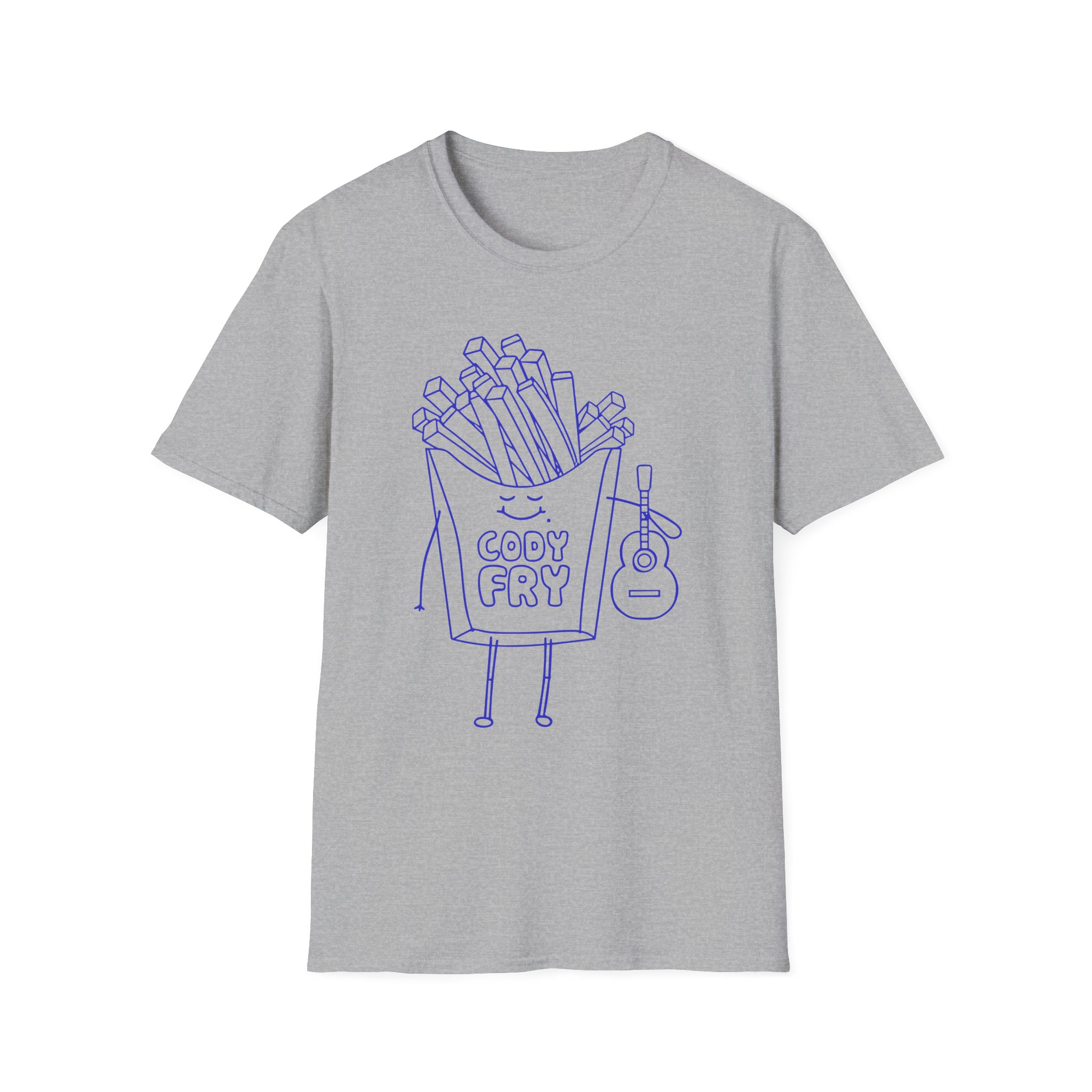 Cody Fry French Fry Unisex Softstyle T-Shirt - Image 11